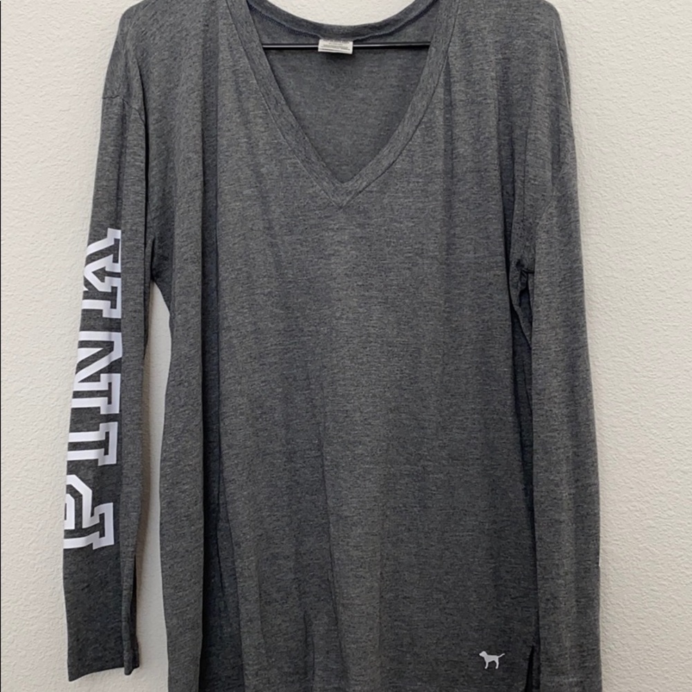 Pink Grey Longsleeve